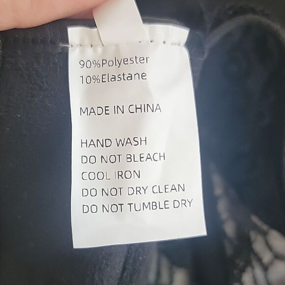 Unbranded Elegant Black Lace Corset Top Womens Size L - Picture 10 of 12